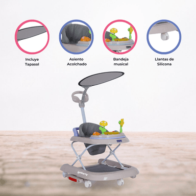 ANDADOR MECEDORA 4 EN 1 «BAMBINO X5»