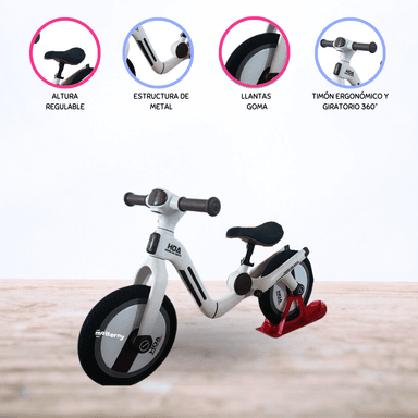 BICICLETA DE EQUILIBRIO »MOTIBIK» PREMIUM PINK - 1