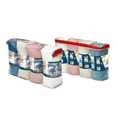 PACK 4 SÁBANAS CUZKA 2 PLAZAS MULTICOLOR AJUSTABLES