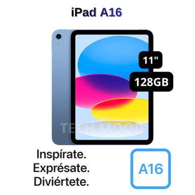 IPAD 11'' CHIP A16 WI-FI 128GB - BLUE - 1