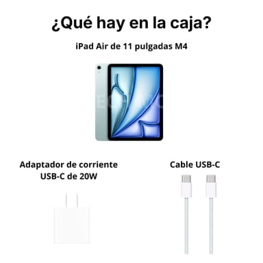 IPAD AIR 11'' CHIP M4 WIFI 128GB - BLUE - 6