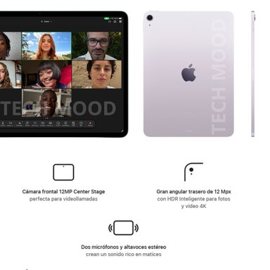 IPAD AIR 11'' CHIP M4 WIFI 128GB - PURPLE - 3