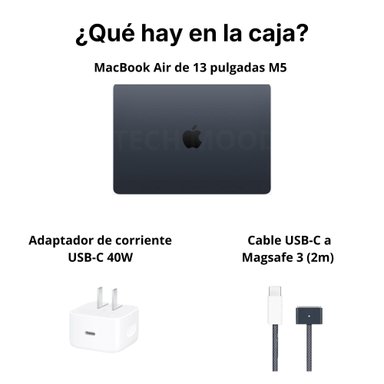 MACBOOK AIR 13” 16GB RAM 256GB SSD M5 TECLADO INGLÉS - MIDNIGHT - 6