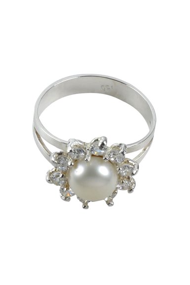 SORTIJA RELISE SOLE PLATA LEY 950 TALLA 8 - 2