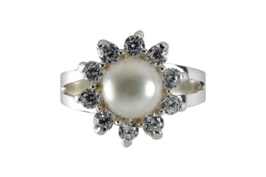 SORTIJA RELISE SOLE PLATA LEY 950 TALLA 8 - 3