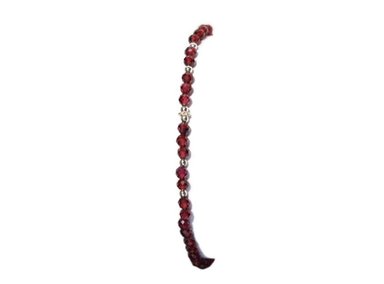 PULSERA RELISE GRANATE MINI PIEDRA - 2