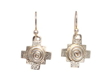 ARETES RELISE CHAKANA PLATA 950 ARETE CEREMONIAL LEY
