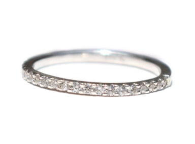 ANILLO RELISE PLATA ILUSION SWAROSKI TRANSPARENTE NRO. 4.7 - 3