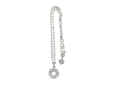 COLLAR RELISE PLATA 950 MANDALA Y DIJE - 2
