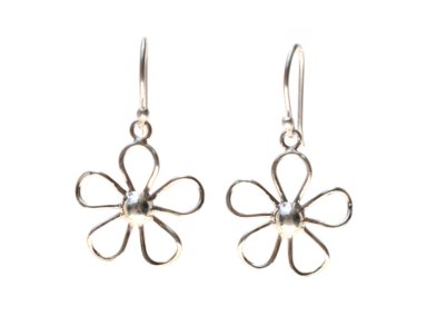 ARETE FLOR CINCO PETALOS COLGANTE