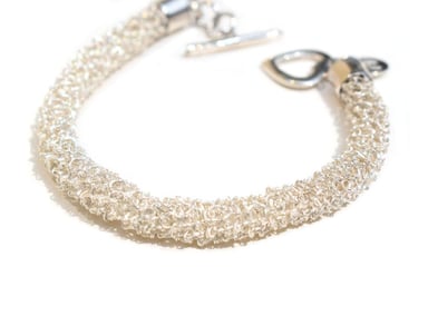 PULSERA TEJIDA CORDON CROCHET - 1