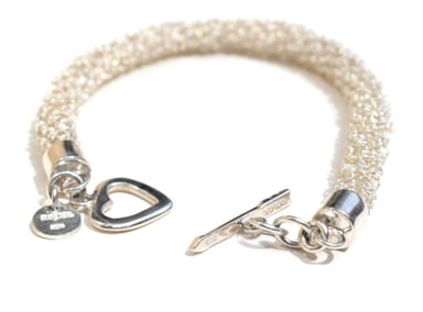 PULSERA TEJIDA CORDON CROCHET - 2