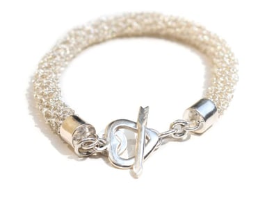 PULSERA TEJIDA CORDON CROCHET - 3
