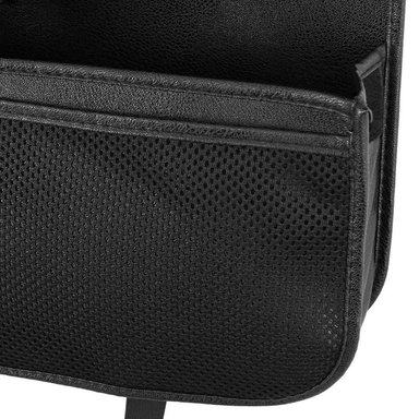ORGANIZADOR IQHATU PARA TODO TIPO DE VEHICULOS PARA ASIENTO NEGRO 4 PUERTOS USB Y BANDEJA - 5