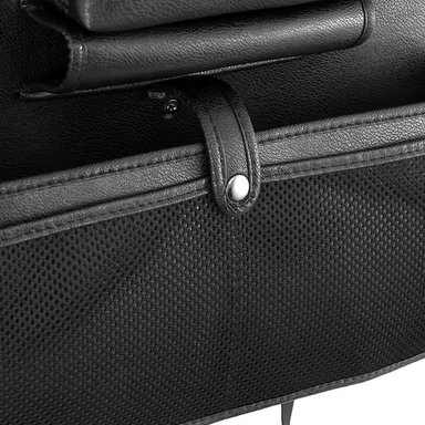 ORGANIZADOR IQHATU PARA TODO TIPO DE VEHICULOS PARA ASIENTO NEGRO 4 PUERTOS USB Y BANDEJA - 6