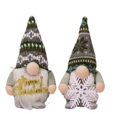 GNOMOS NAVIDEÑOS NARIZONES LUMINOSOS - 3