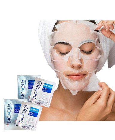 MASCARILLA FACIAL BIOAQUA 30G ANTI-ACNÉ 20 UNIDADES