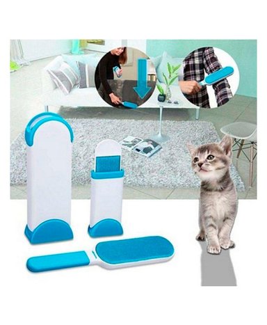 REMOVEDOR SACA PELOS PELUSAS DE MASCOTAS - PERRO GATOS