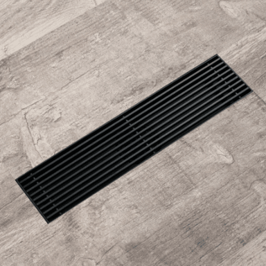 SUMIDERO DE ACERO SUS 304 RECTANGULAR 8 X 50 CM NEGRO - 3