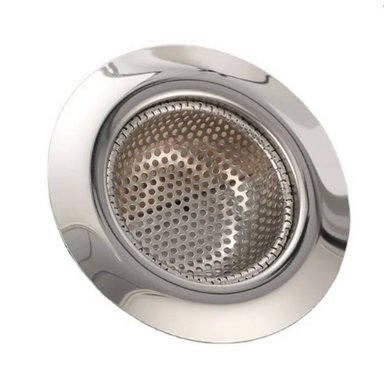 REJILLA  COLADOR  FILTRO PARA LAVADEROS DE ACERO INOXIDABLE