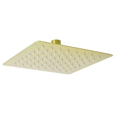 DUCHA CUADRADA DE 8 PULGADAS DORADA ACERO SUS 304 - 4