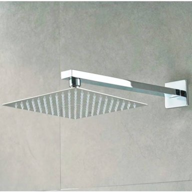 DUCHA CUADRADA DE 12 PULGADAS MAS BRAZO CUADRADO