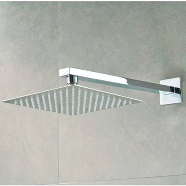 DUCHA CUADRADA DE 8 PULGADAS MAS BRAZO CUADRADO