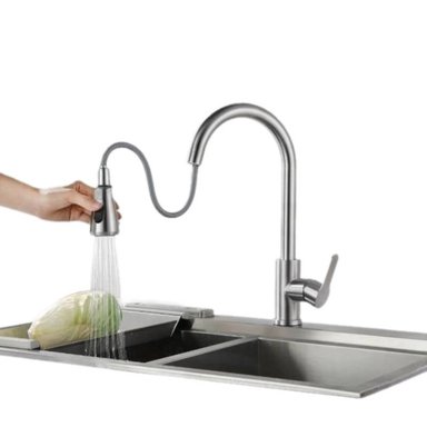 MEZCLADORA DE COCINA MONOCOMANDO EXTRAIBLE