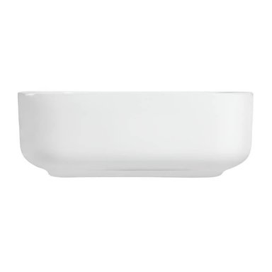 LAVAMANOS BOWL PARA SOBREPONER CUADRADO BLANCO - 3