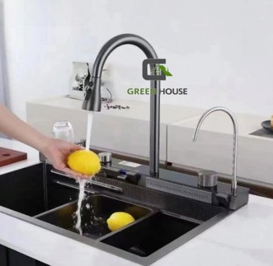 LAVADERO MULTIFUNCIONAL DE COCINA CON LUCES 5 TECLAS + MEZCLADORA - 4
