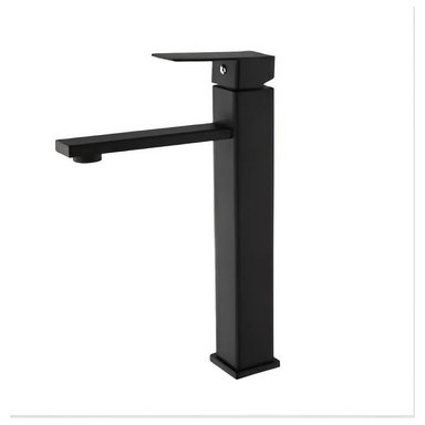 MEZCLADORA MONOCOMANDO DE LAVATORIO  NEGRO M8778