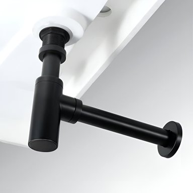 COMBO COMPLETO PARA BAÑO  KIT DE ACCESORIOS EN ACERO NEGRO TENDENCIA - 3