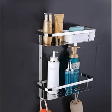 REPISA DOBLE ORGANIZADOR DUCHA -COCINA BRILLANTE