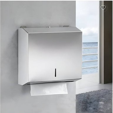 DISPENSADOR DE PAPEL HIGIÉNICO ACERO INOXIDABLE