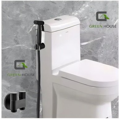 DUCHA BIDET COLOR NEGRO CON VALVULA DE  ACERO SUS 304 - 2