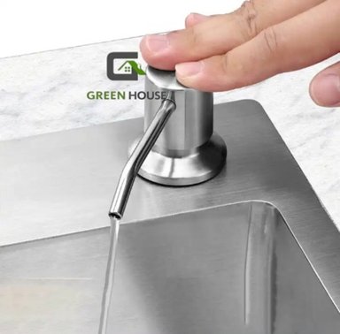 COMBO DE LAVADERO COCINA ACERO 44X39CM + GRIFERIA FLEXIBLE AGUA FRIA - 5
