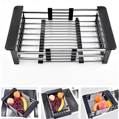 COMBO 81X48X23CM LAVADERO DE COCINA MODELO POZON  + MEZCLADORA - 4
