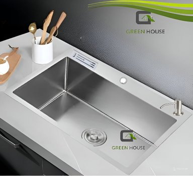 LAVADERO ACERO SATINADO PORTA CUCHILLO 60X45X23CM - 2