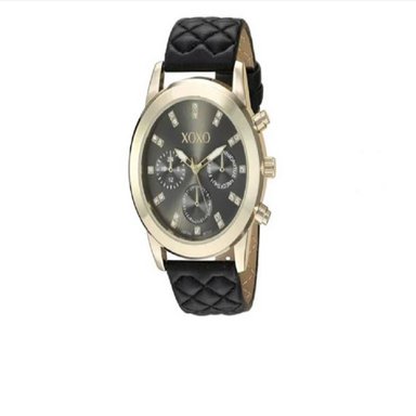 RELOJ XOXO MUJER ANÁLOGO 3498 NEGRO