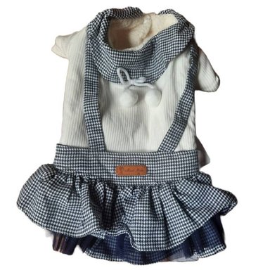 VESTIDO PERRO JUMPER FORRO CALIDO IMPORTADO XL