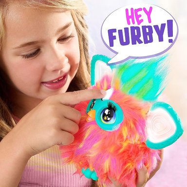 FURBY CORAL, 15 ACCESORIOS DE MODA, PELUCHES INTERACTIVOS INGLES - 2