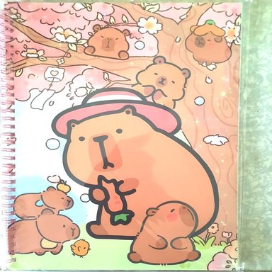 CUADERNO CAPIBARA - A4 - ANILLADO CUADRICULADO PAQUETE X 6 - 4