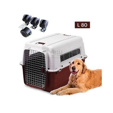 KENNEL TRANSPORTADOR L80 – SEGURO, RESISTENTE Y CÓMODO