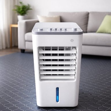 ENFRIADOR VENTILADOR PORTÁTIL 3 EN 1 CON HIELO Y RUEDAS