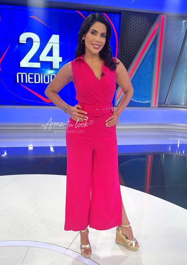 ENTERIZO MUJER ARMA TU LOOK EMILY CON CORREA PANTALÓN ABERTURA - 1
