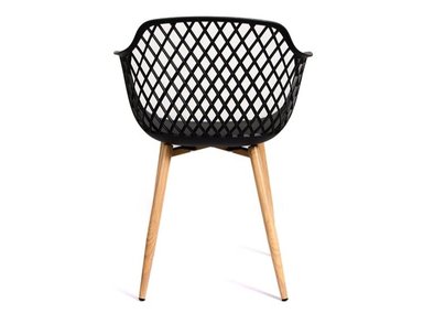 SILLA CON APOYABRAZOS TRINA NEGRO - 4