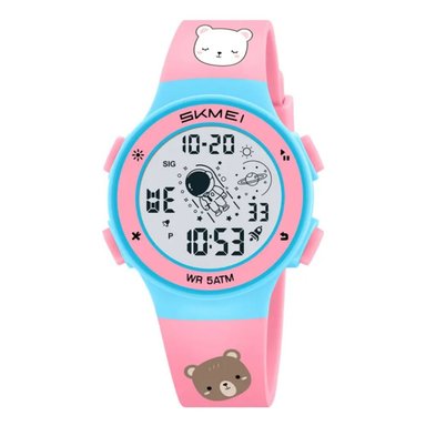RELOJ DIGITAL DE SILICONA PARA NIÑOS MODELO OSO
