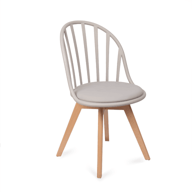 SILLA CON RESPALDAR CALADO MODELO MÁLAGA PACK X4 - 2