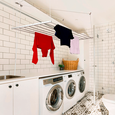 TENDEDERO GASPY ALUMINIO PLATEADO TENDAL TECHO 100X75