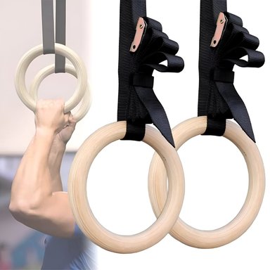 ANILLOS REAL FITNESS PERU MADERA